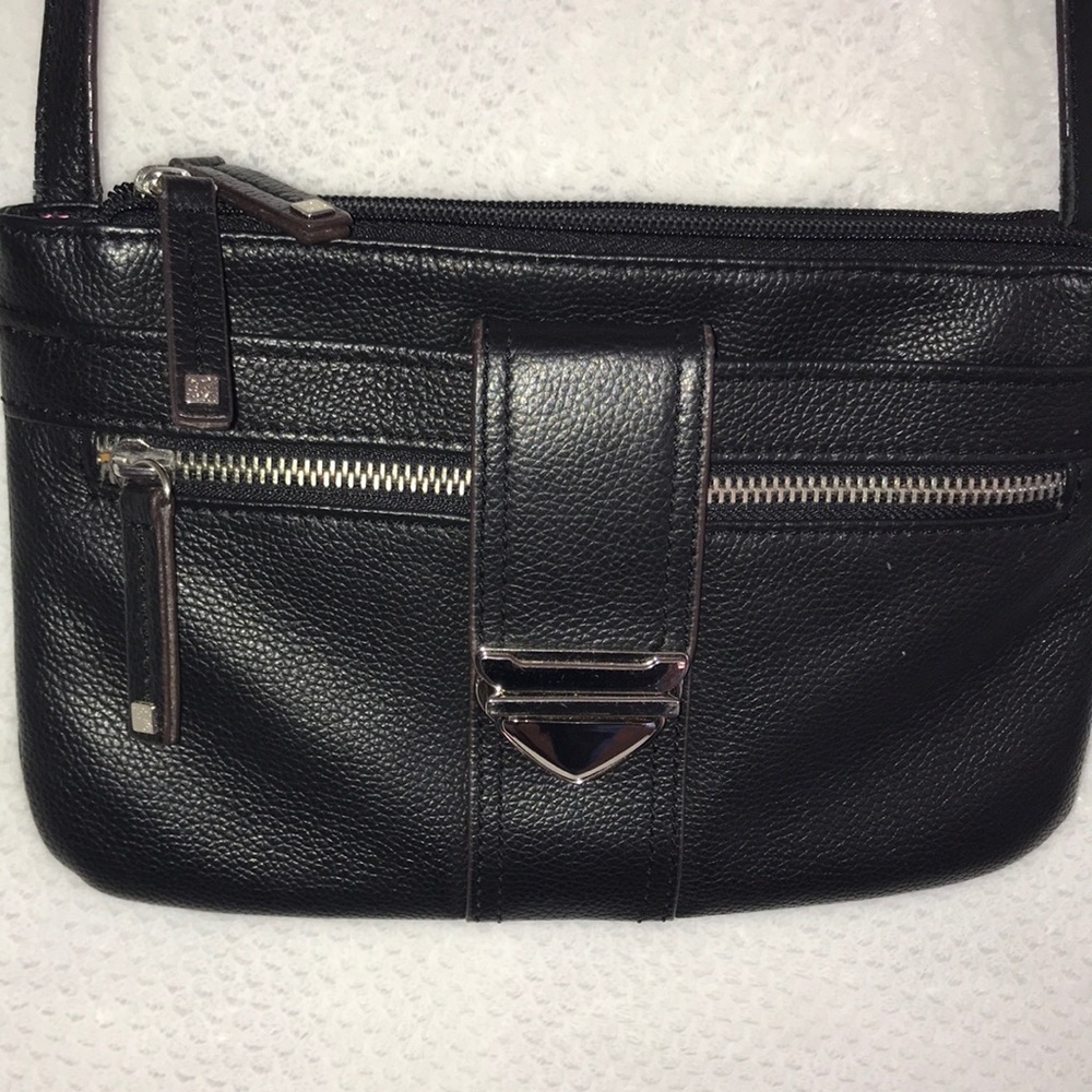 Danier Crossbody - Black Leather